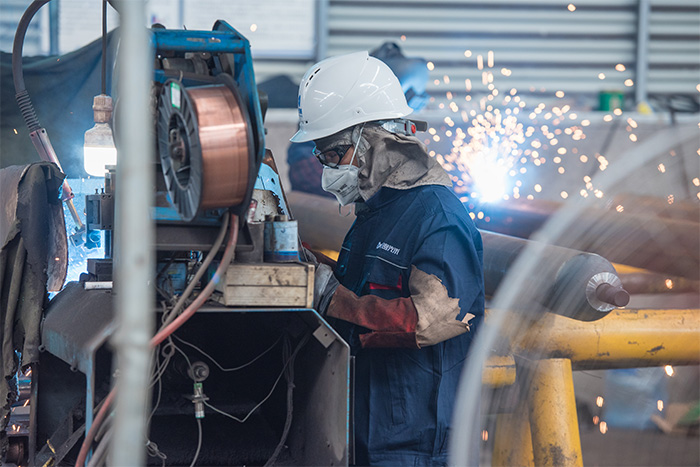 萧县网架焊接车间